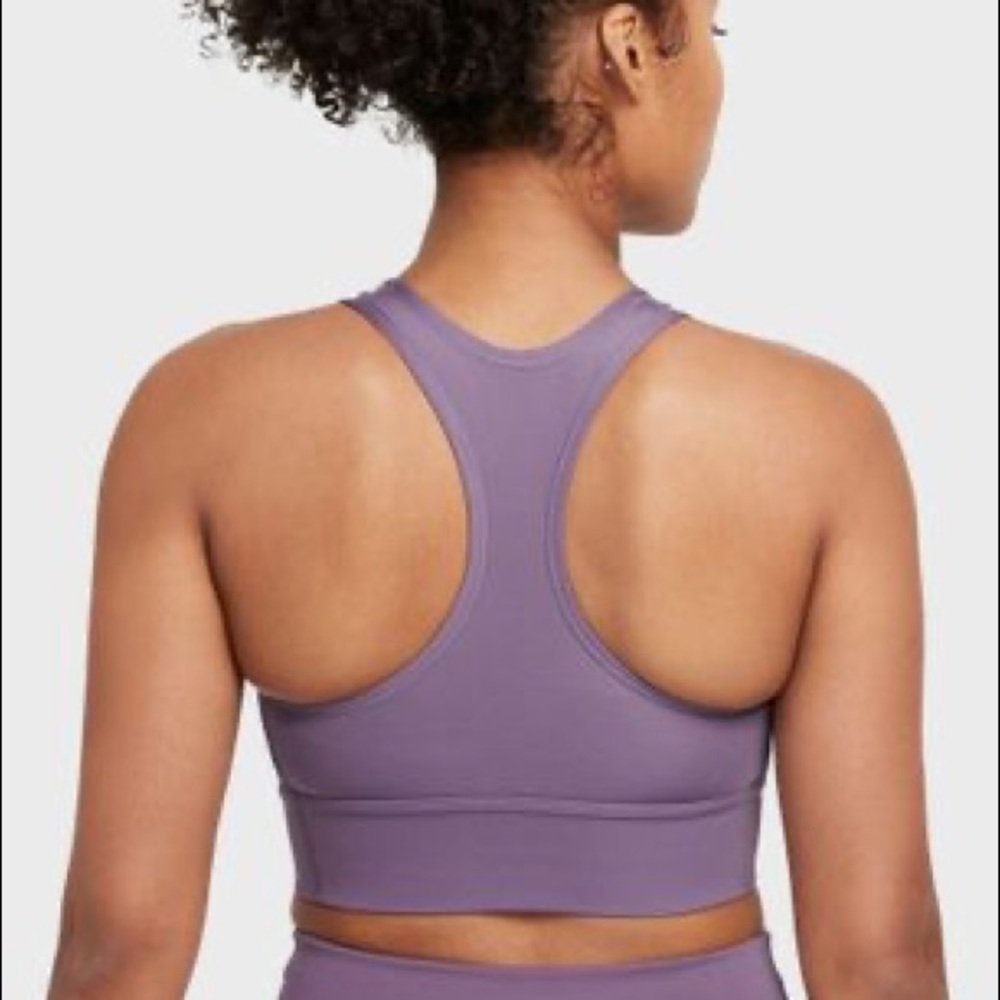 🚫SOLD🚫NWT NIKE padded pro long line sports bra size M - Picture 2 of 8